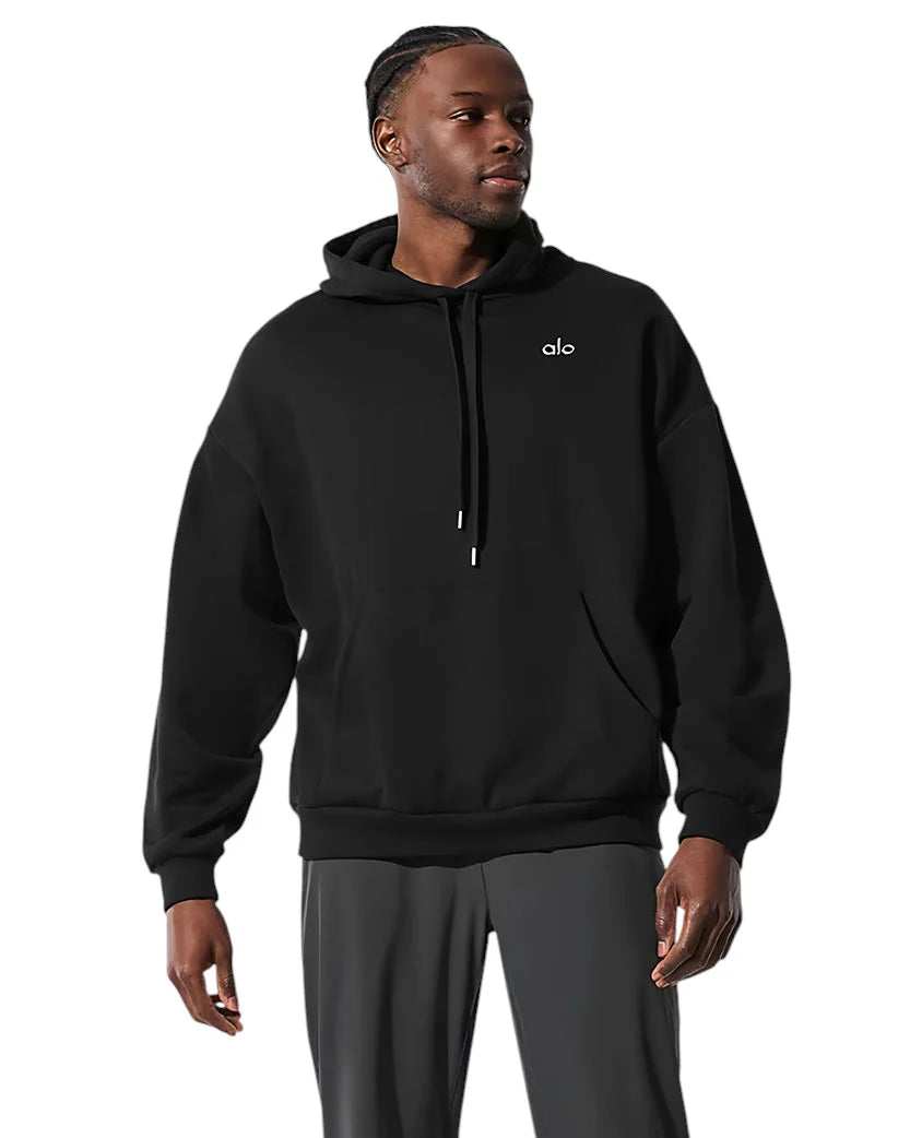 Alo Yoga Accolade Men's Hoodie Black