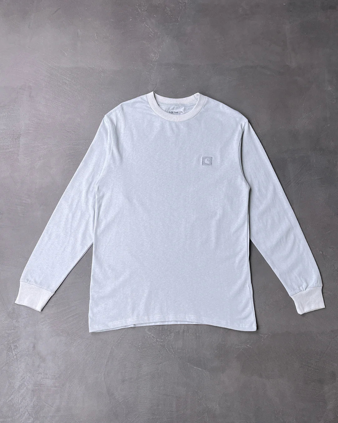 Carhartt WIP Chase Long Sleeve T-Shirt Sky Blue