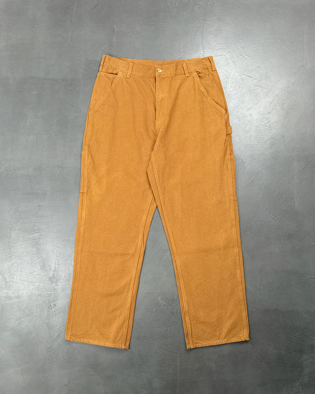 Carhartt WIP B11 Washed Duck Work Dungaree Brown