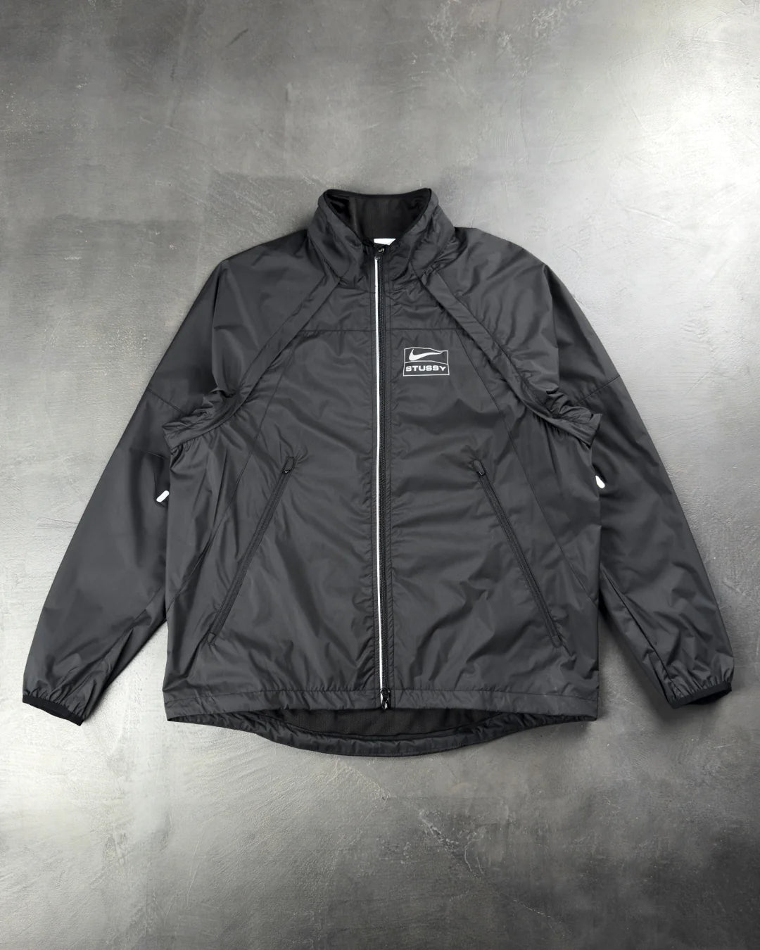 Nike x Stussy Storm-Fit Track Jacket Black