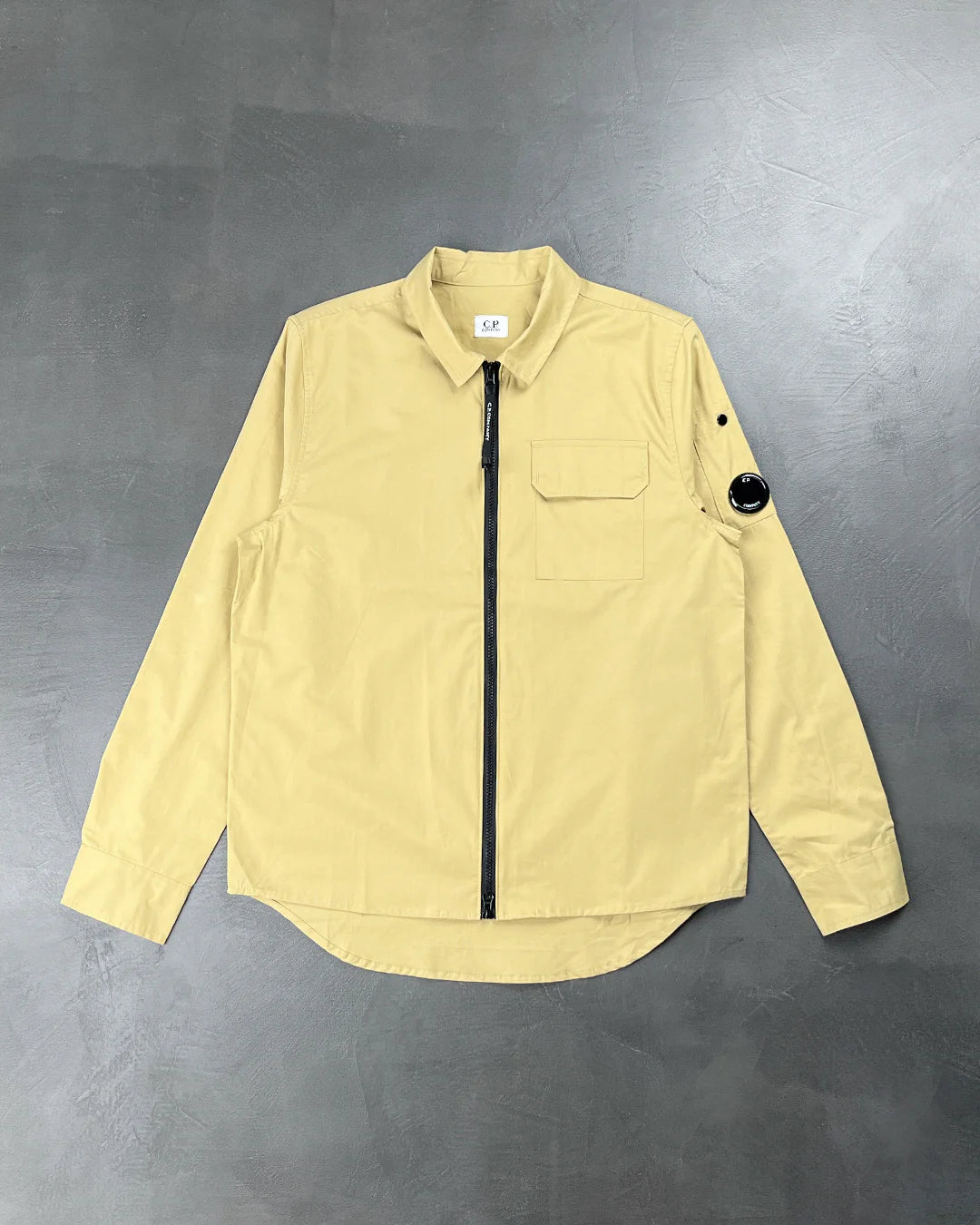 C.P. Company Logo-Appliqued Cotton-Gabardine Jacket Beige