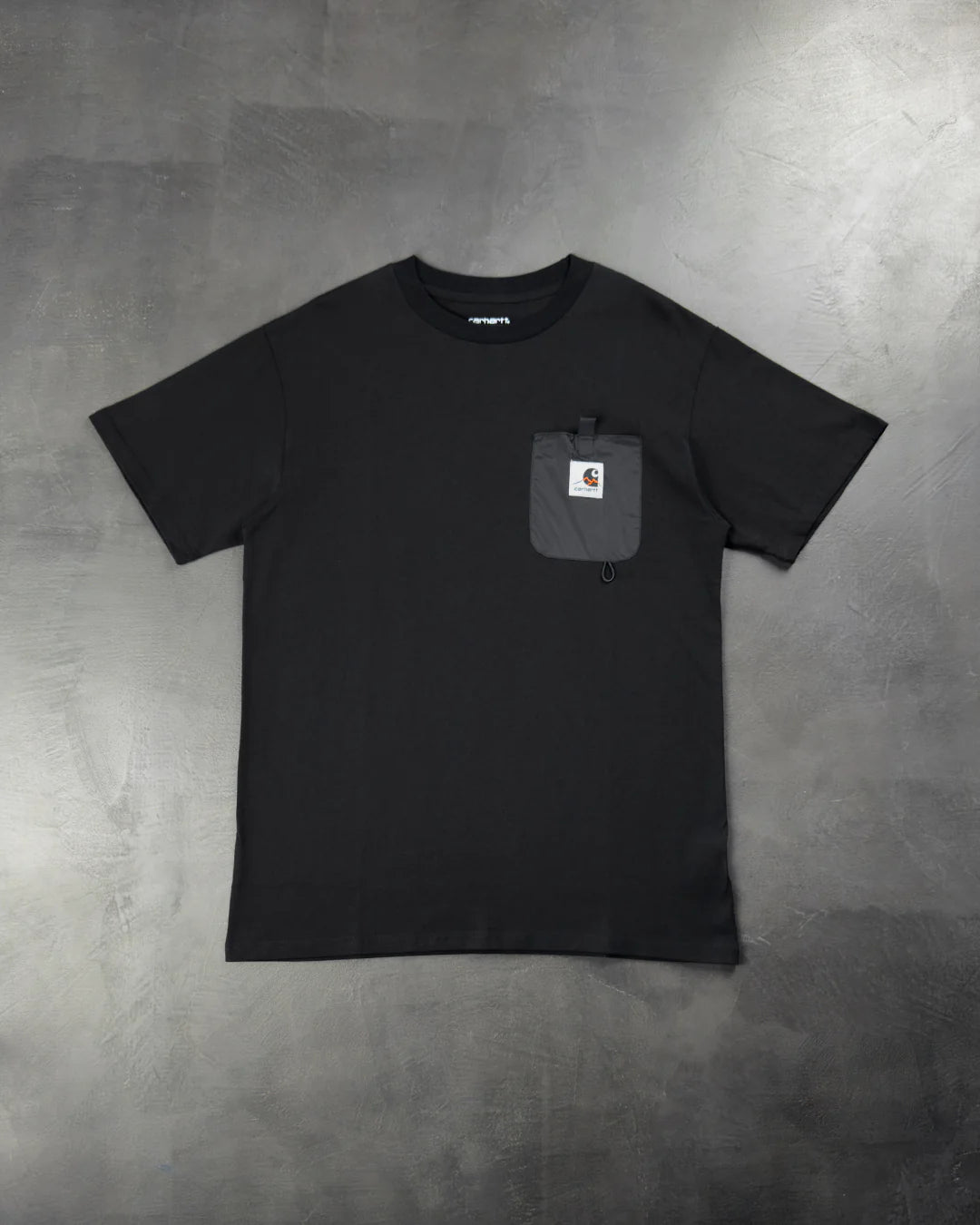 Carhartt WIP Pocket Logo Mountains T-Shirt Black