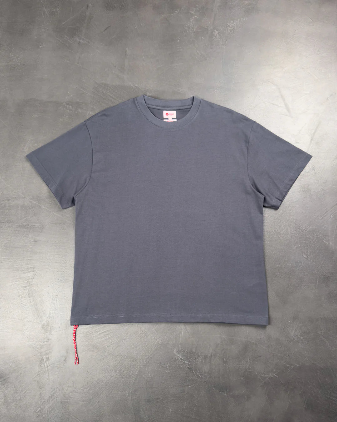 Beams T-shirt Red Rope Dark Gray