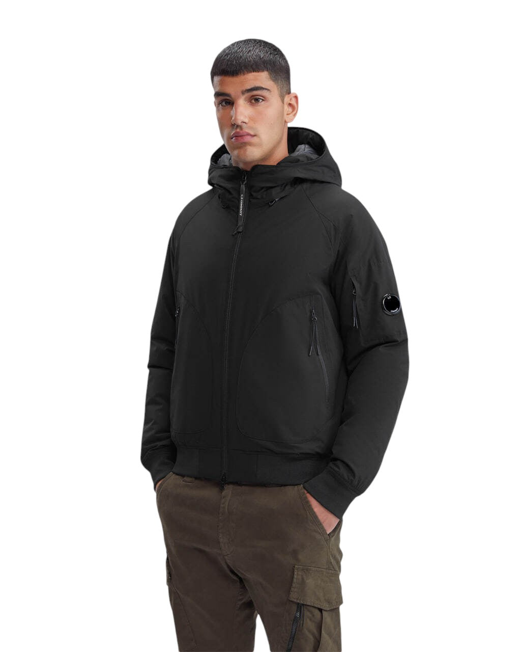C.P. Company Pro-Tek Hooded Jacket Black