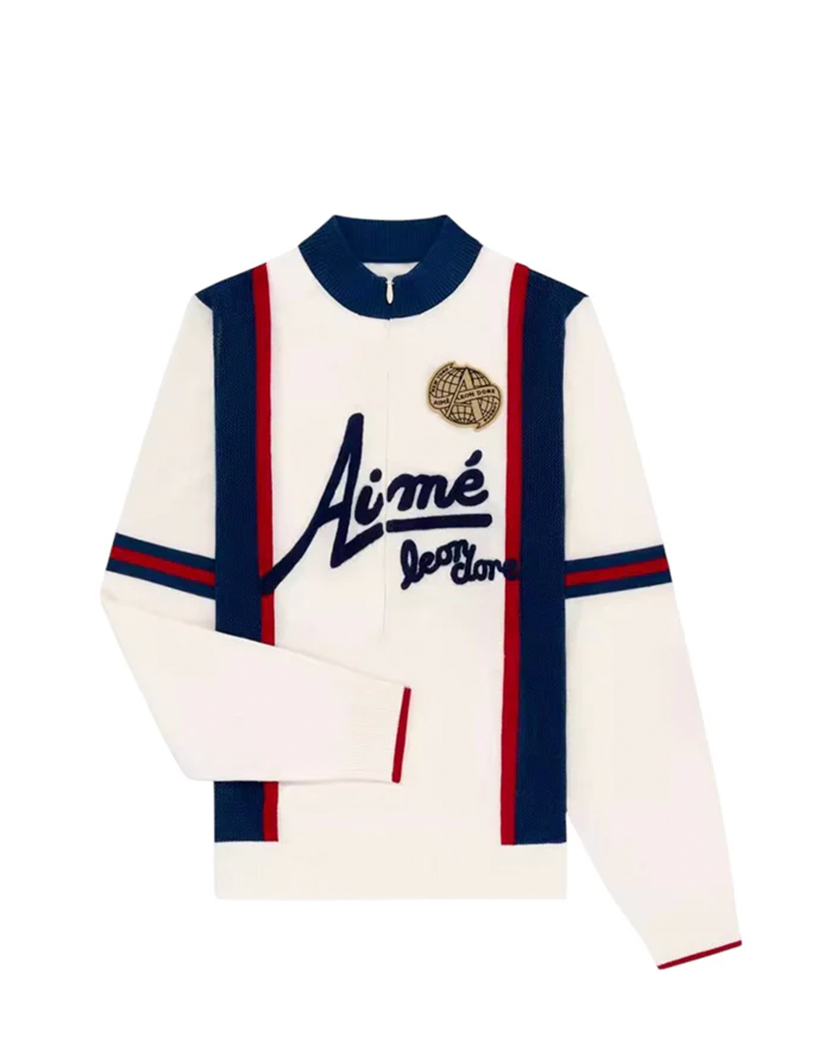 Aime Leon Dore Knit Long-Sleeve Cycling Jersey Pristine