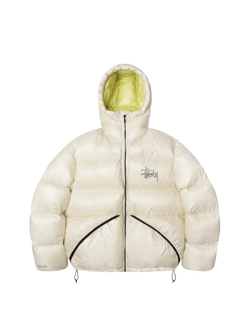 STUSSY Micro Ripstop Down Parka Bone