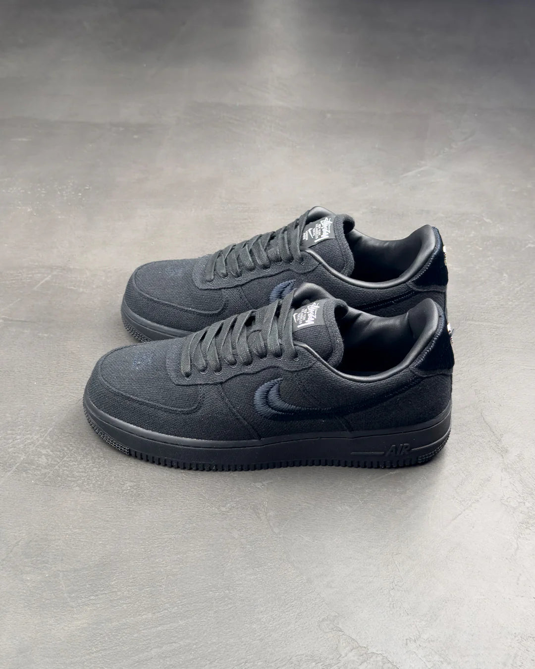 Nike x Stussy Air Force 1 Low Black