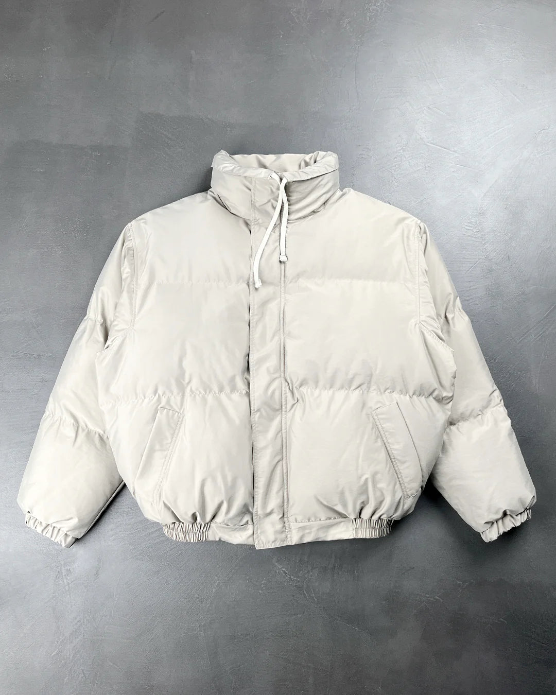 Fear Of God Essentials Puffer Jacket Moss