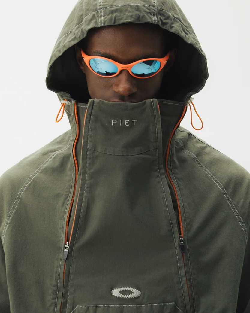 Oakley x Piet Men's Mod Static Windbreaker Piet Olive