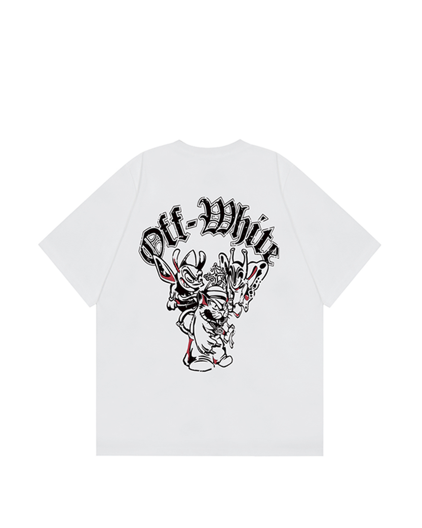 Off-White Graphic Print T-Shirt White