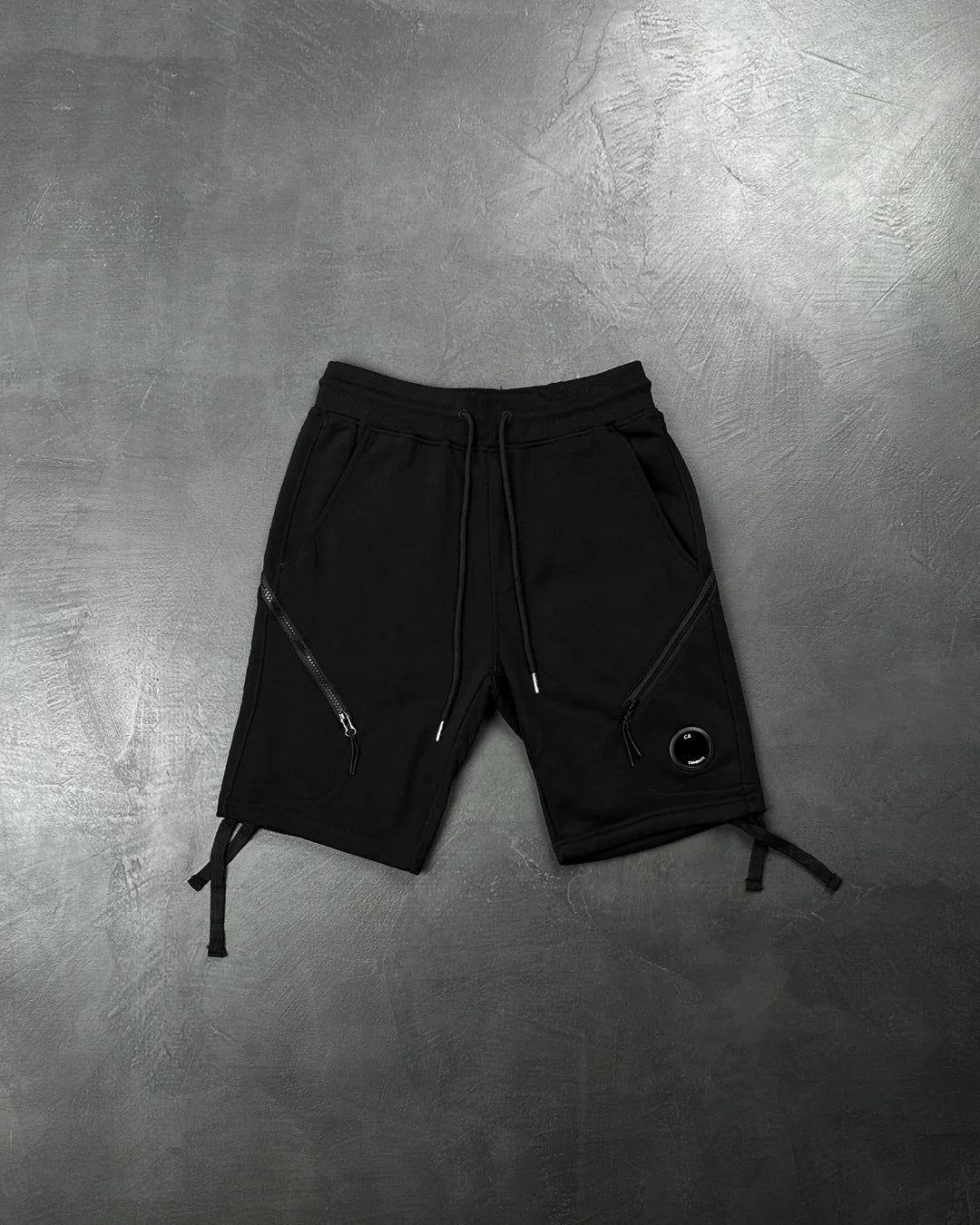 C.P. COMPANY Sweat Bermuda Shorts Black