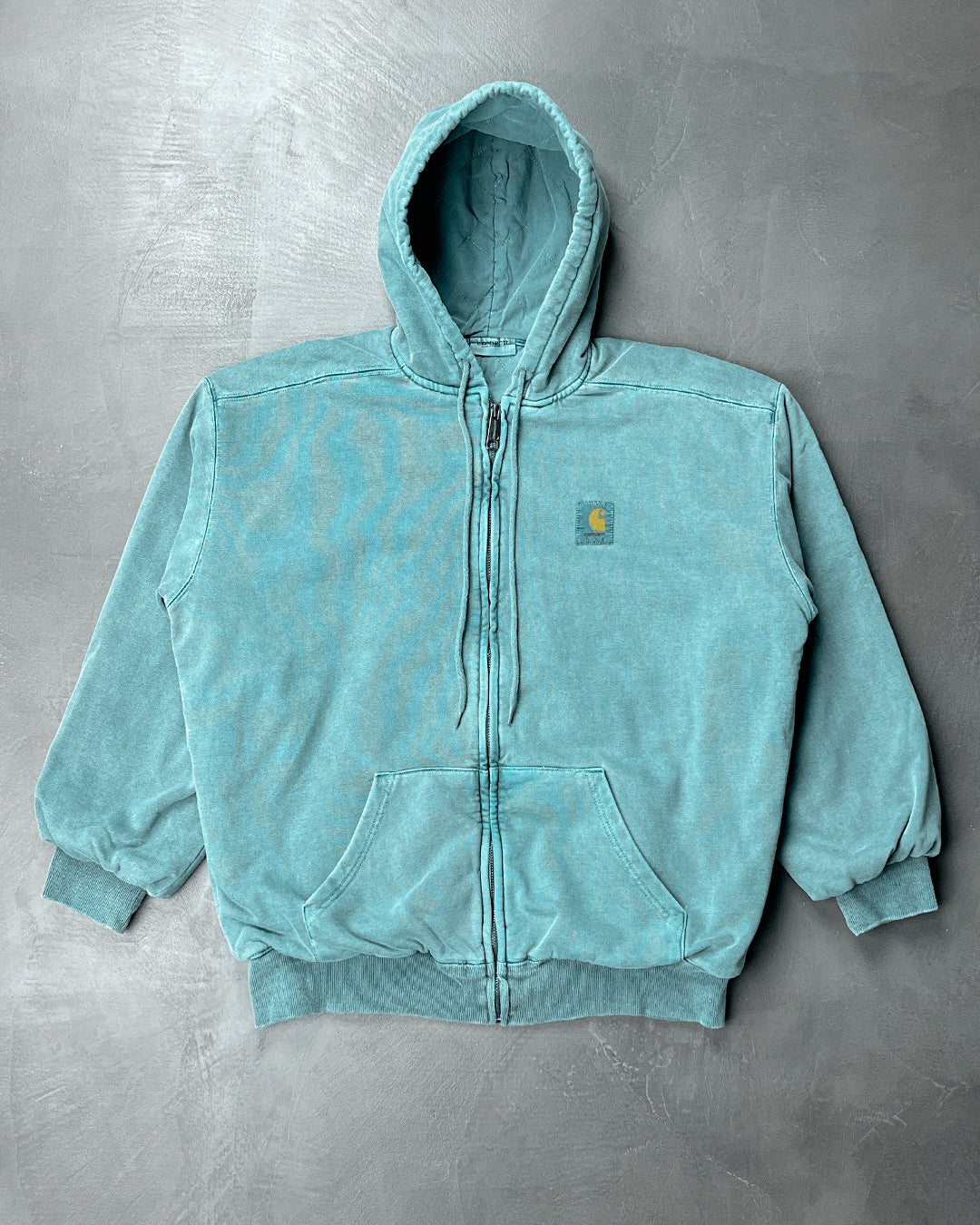 Carhartt WIP Patch Zip Hoodie Washed Boxwood