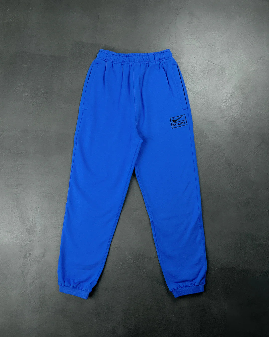 NIKE X STUSSY Acid Wash Pants Blue