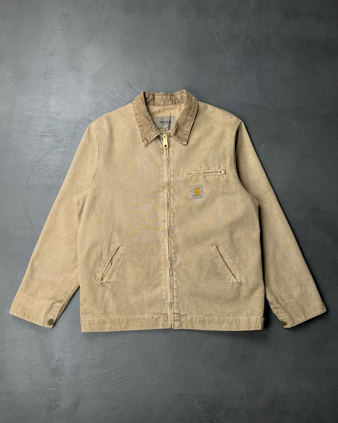 Carhartt WIP Duck Detroit Jacket Dusty Hamilton Beige