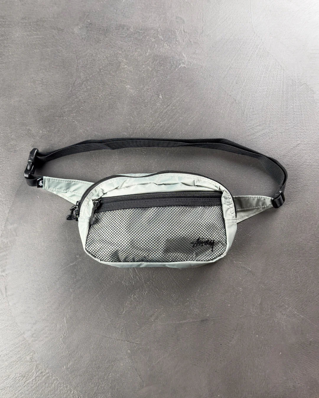 STUSSY Light Weight Waist Bag Grey