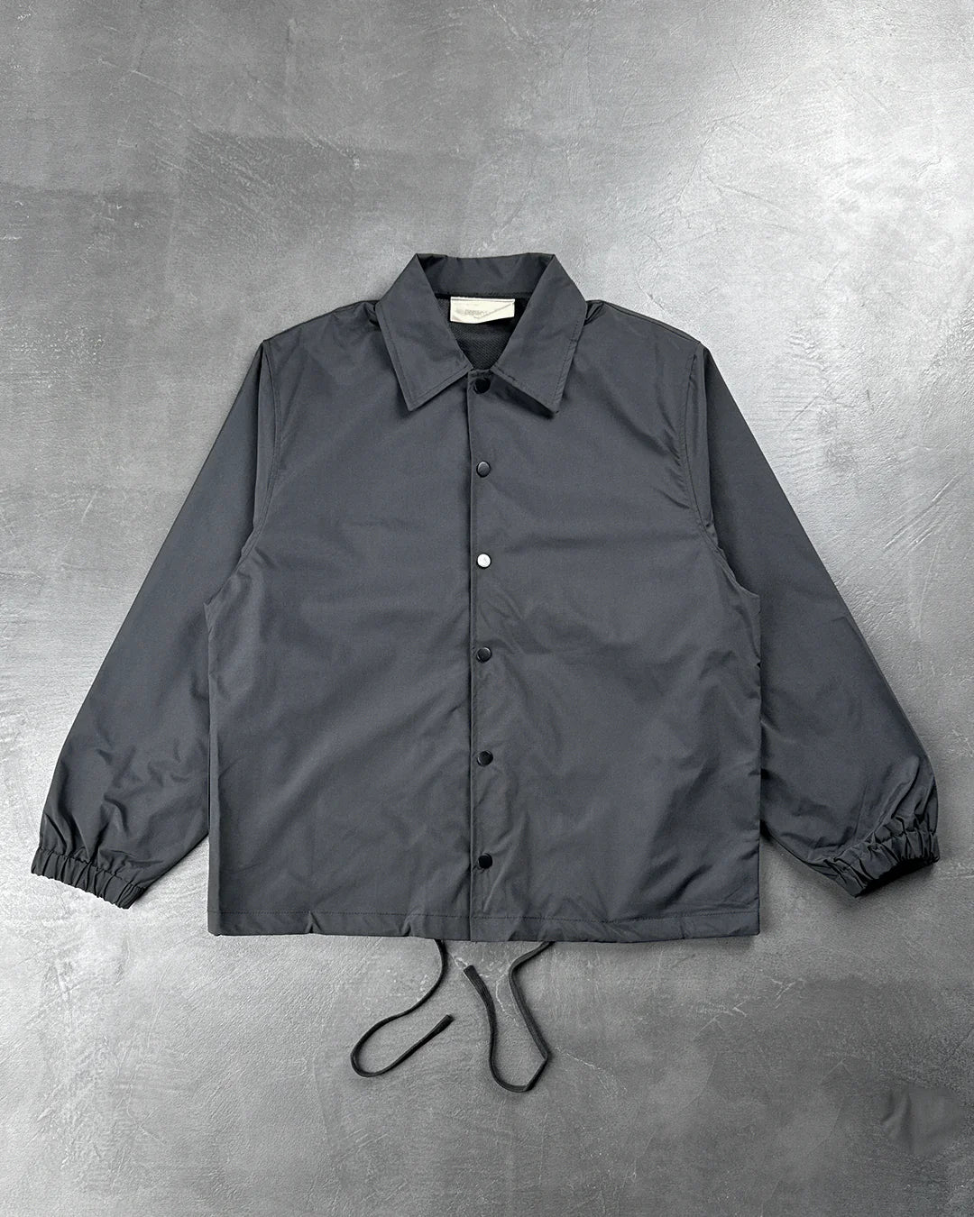 Fear Of God Essentials Coach Jacket Black