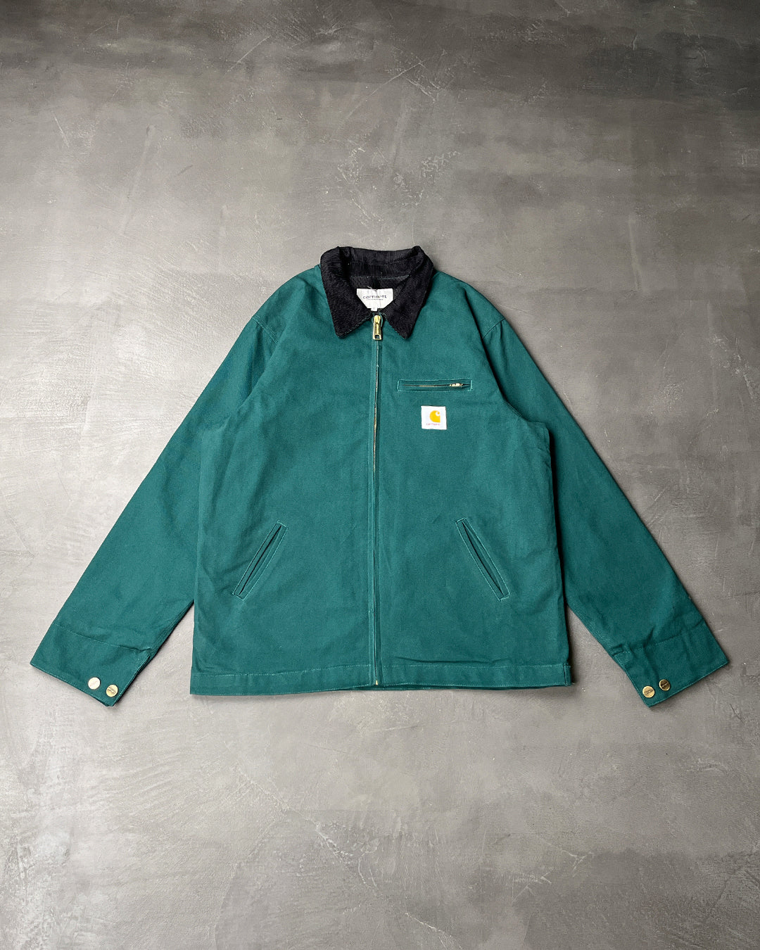 Carhartt WIP Duck Detroit Jacket Green