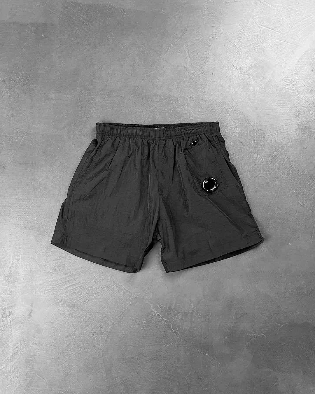 C.P. COMPANY Nylon Swim Shorts Black