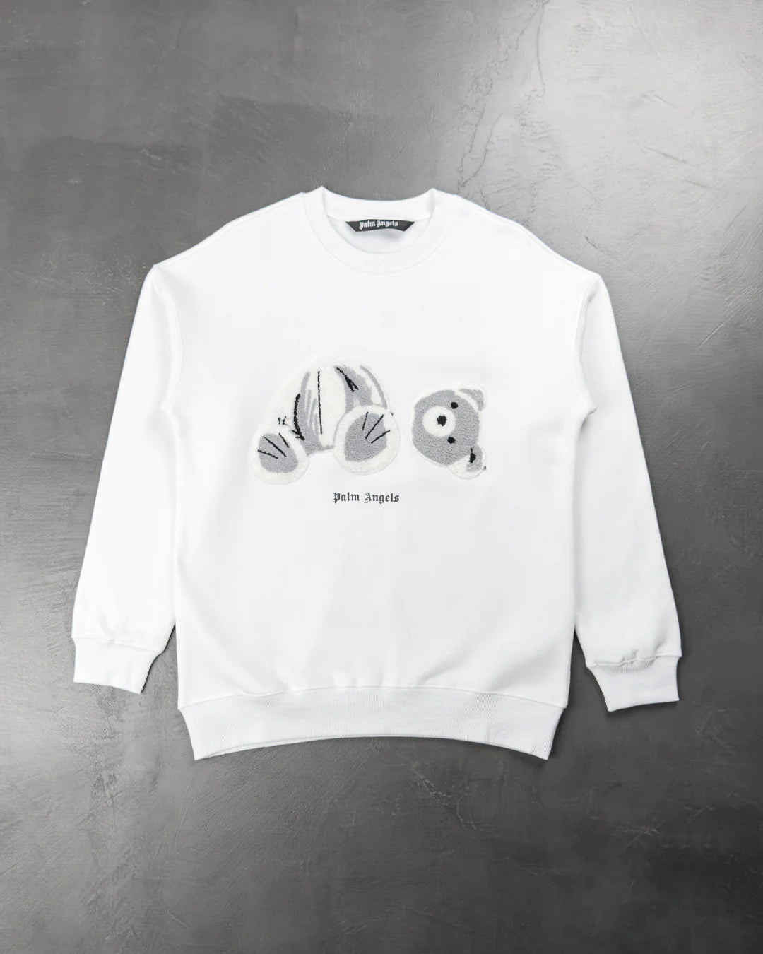 Palm Angels Ice Bear Sweatshirt White