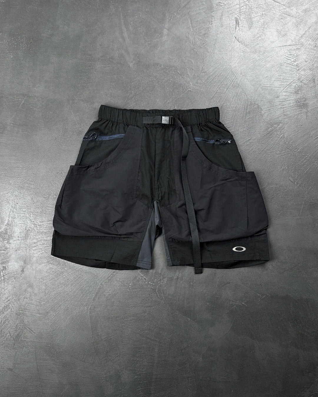 Oakley Vintage Nylon Shorts Black