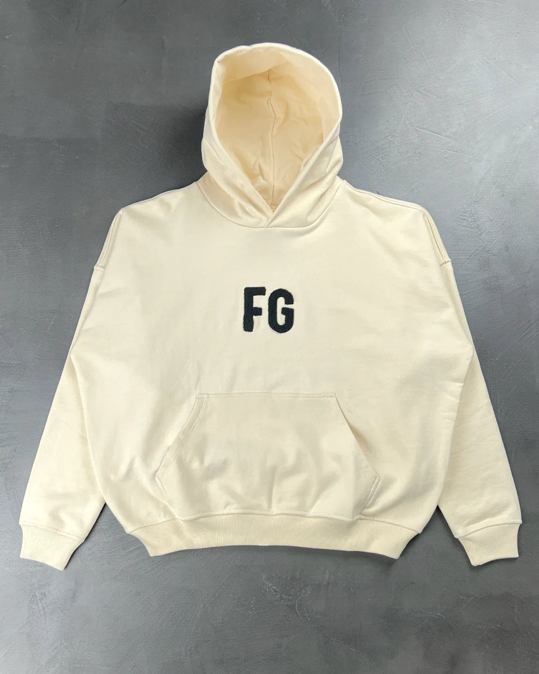 Fear Of God Everyday 'FG' Hoodie White