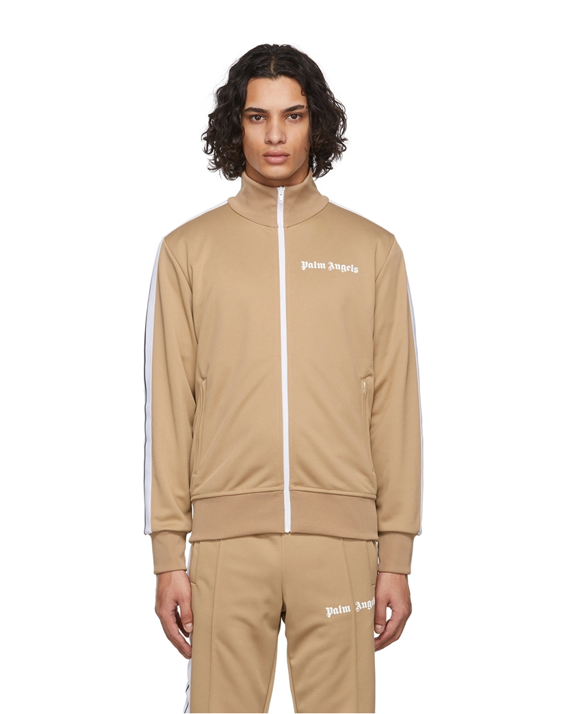 Palm Angels Classic Track Jacket Beige