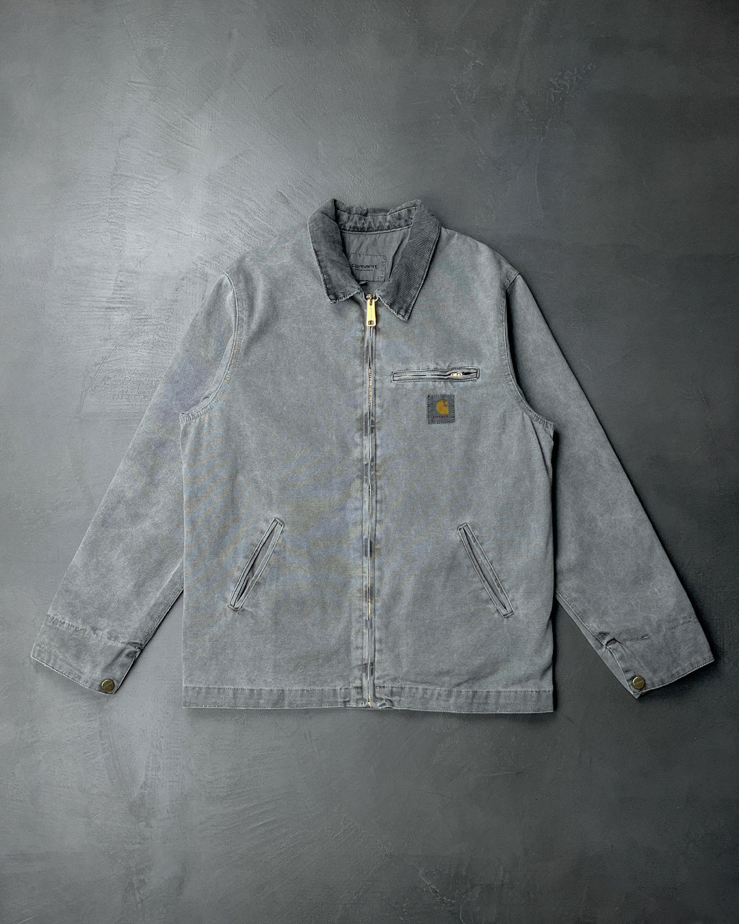 Carhartt WIP Duck Detroit Jacket Dusty Black