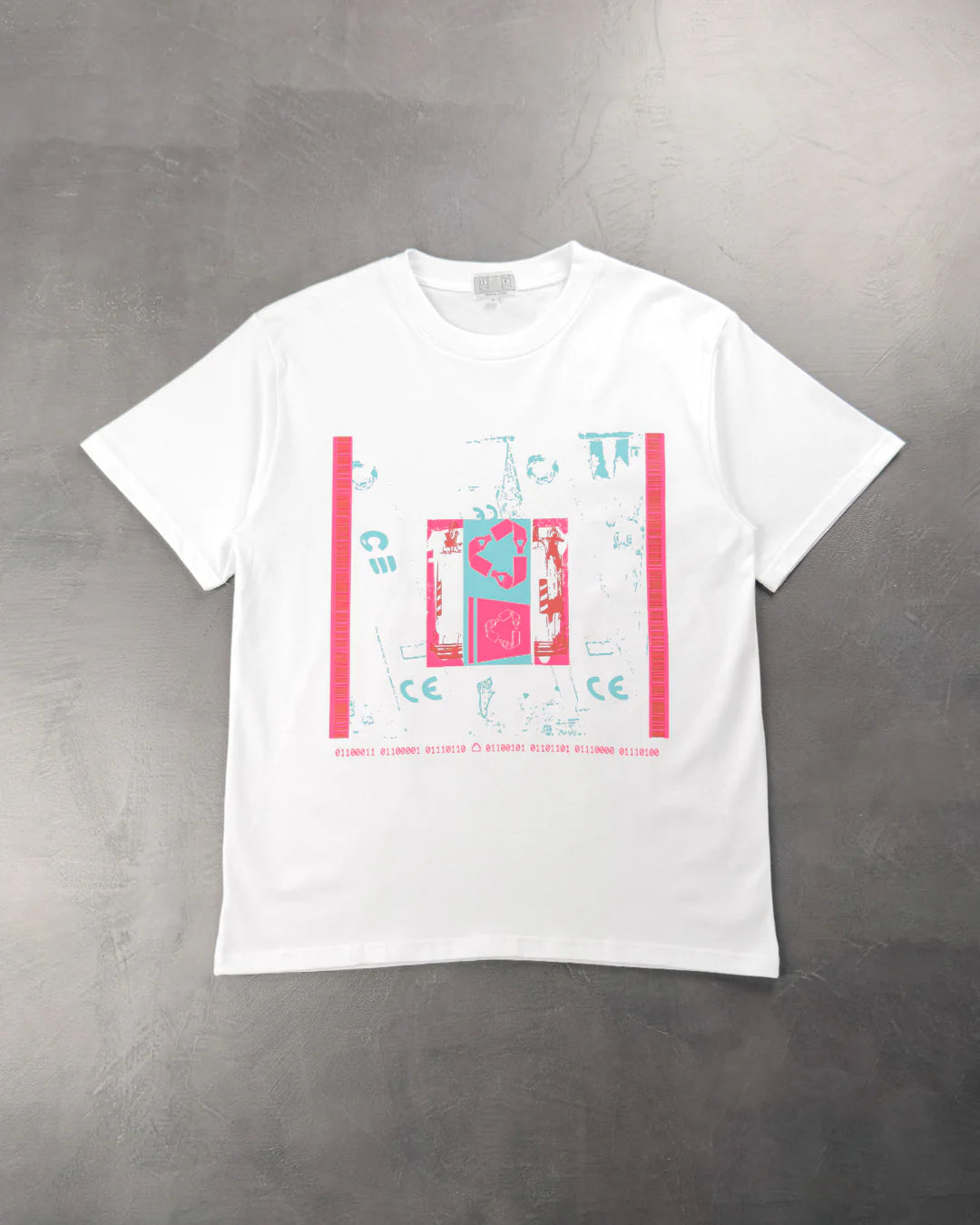 CAV EMPT Dustbin Tee White CAV120