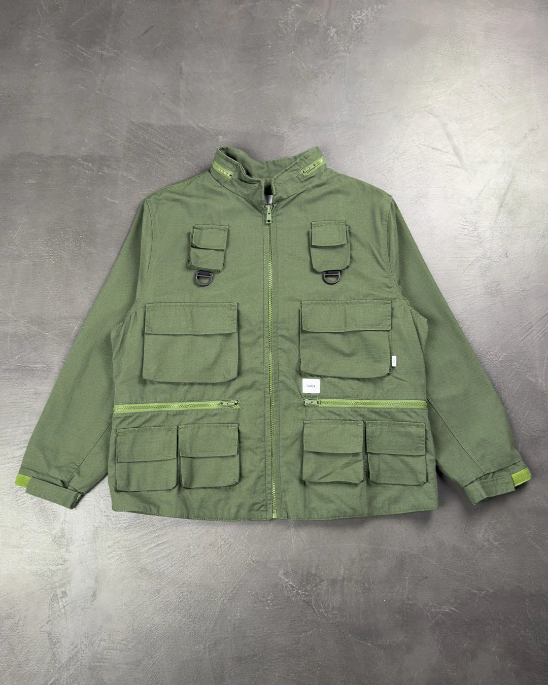 WTAPS 19SS Modular Jacket Olive Drab