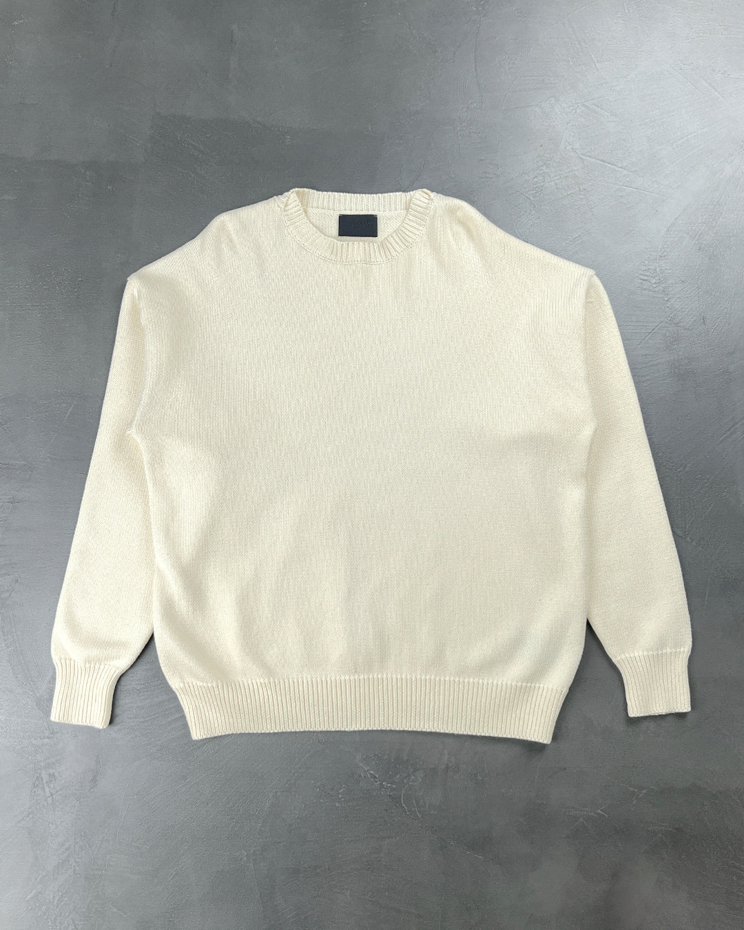 Fear Of God Overlapped Sweater White