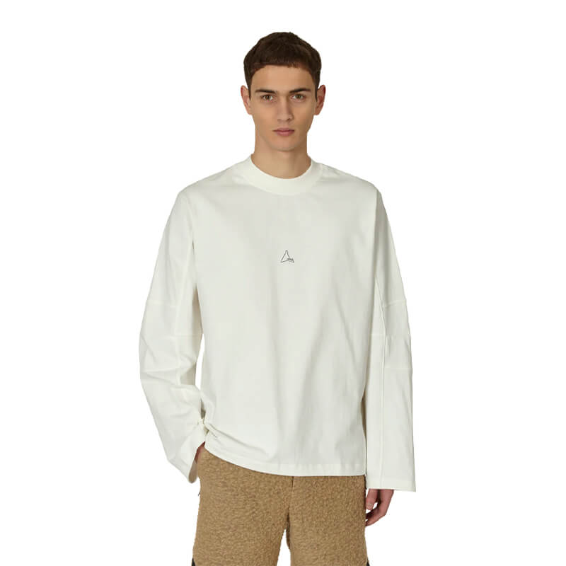 Roa Cotton Long Sleeve White