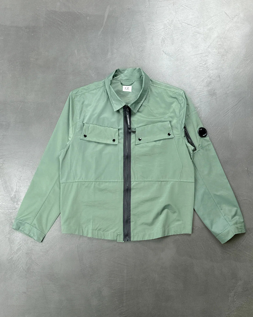 C.P. Company Tylon P Zip Overshirt Laurel Wreath