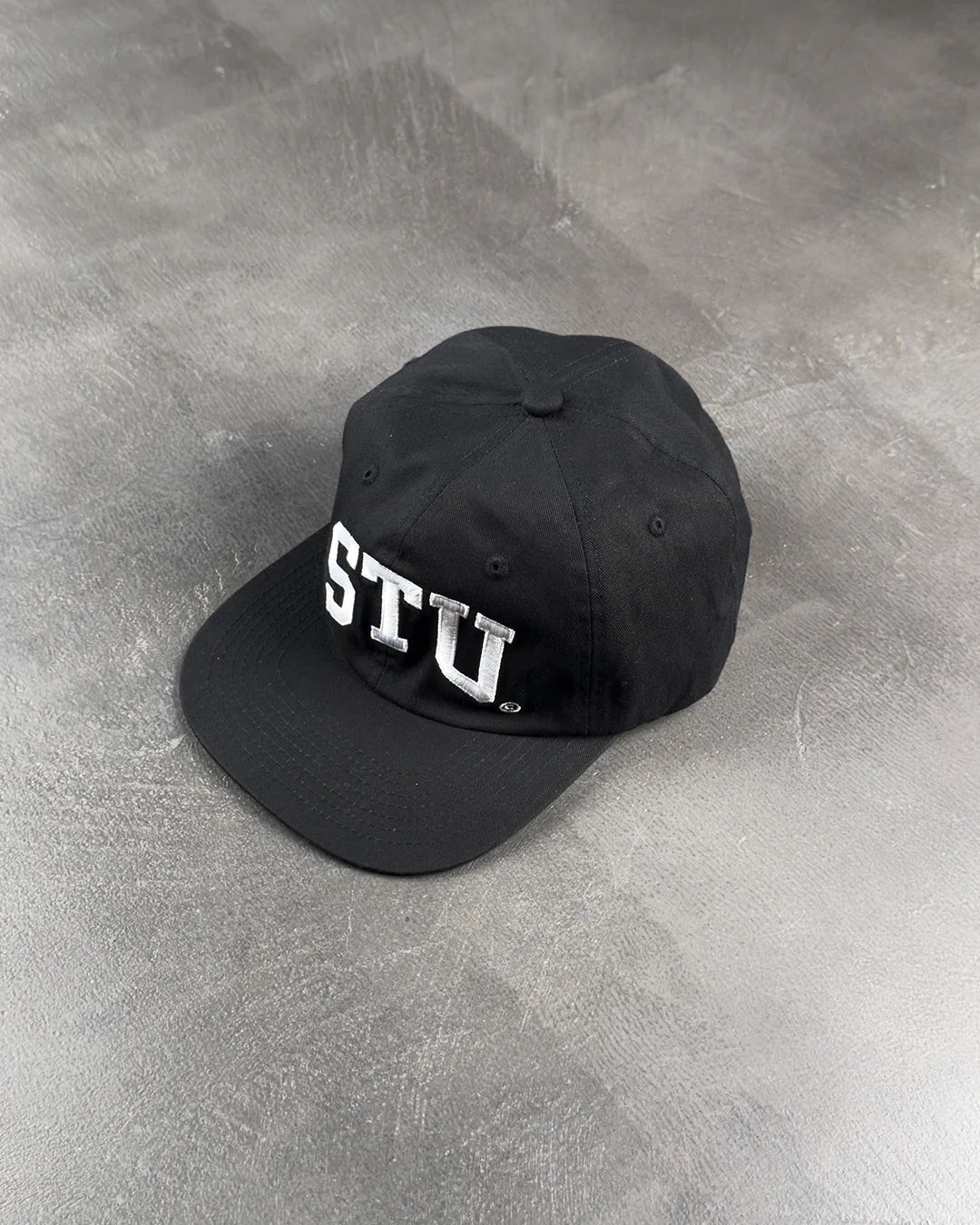 STUSSY Stu Arch Cap Black