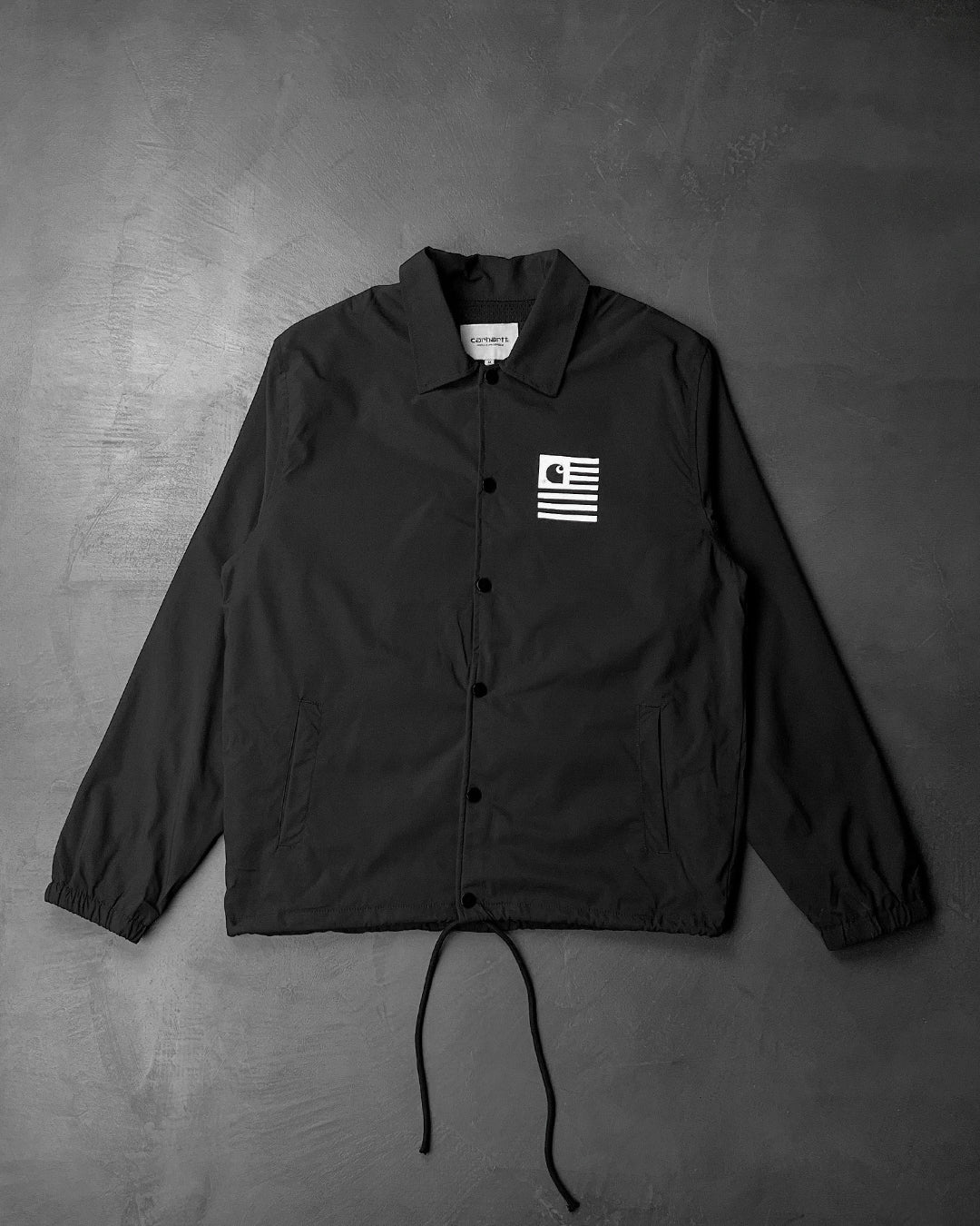 Carhartt WIP State Pile Coach Jacket Black