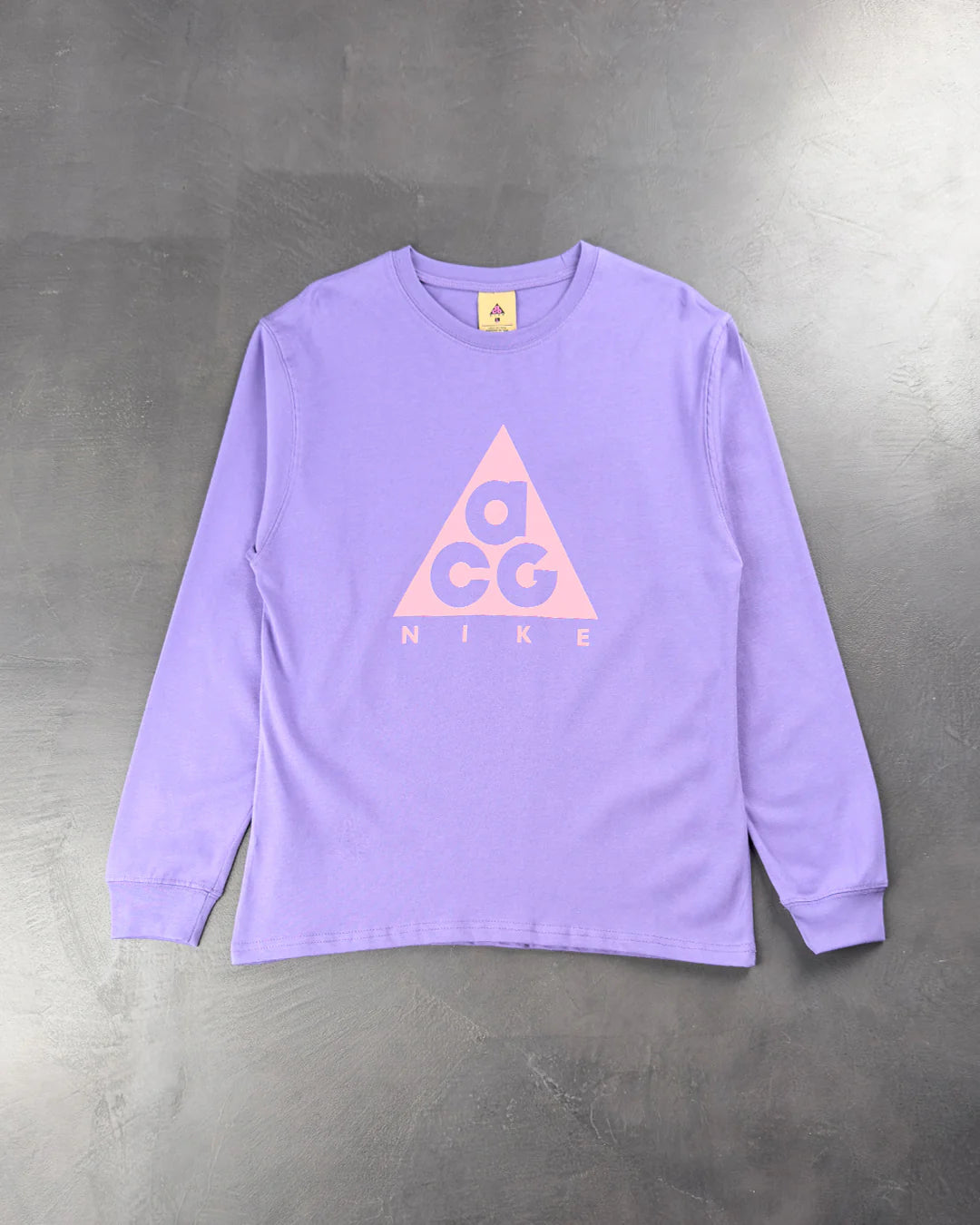 Nike ACG Long Sleeve Logo Tee Light Purple