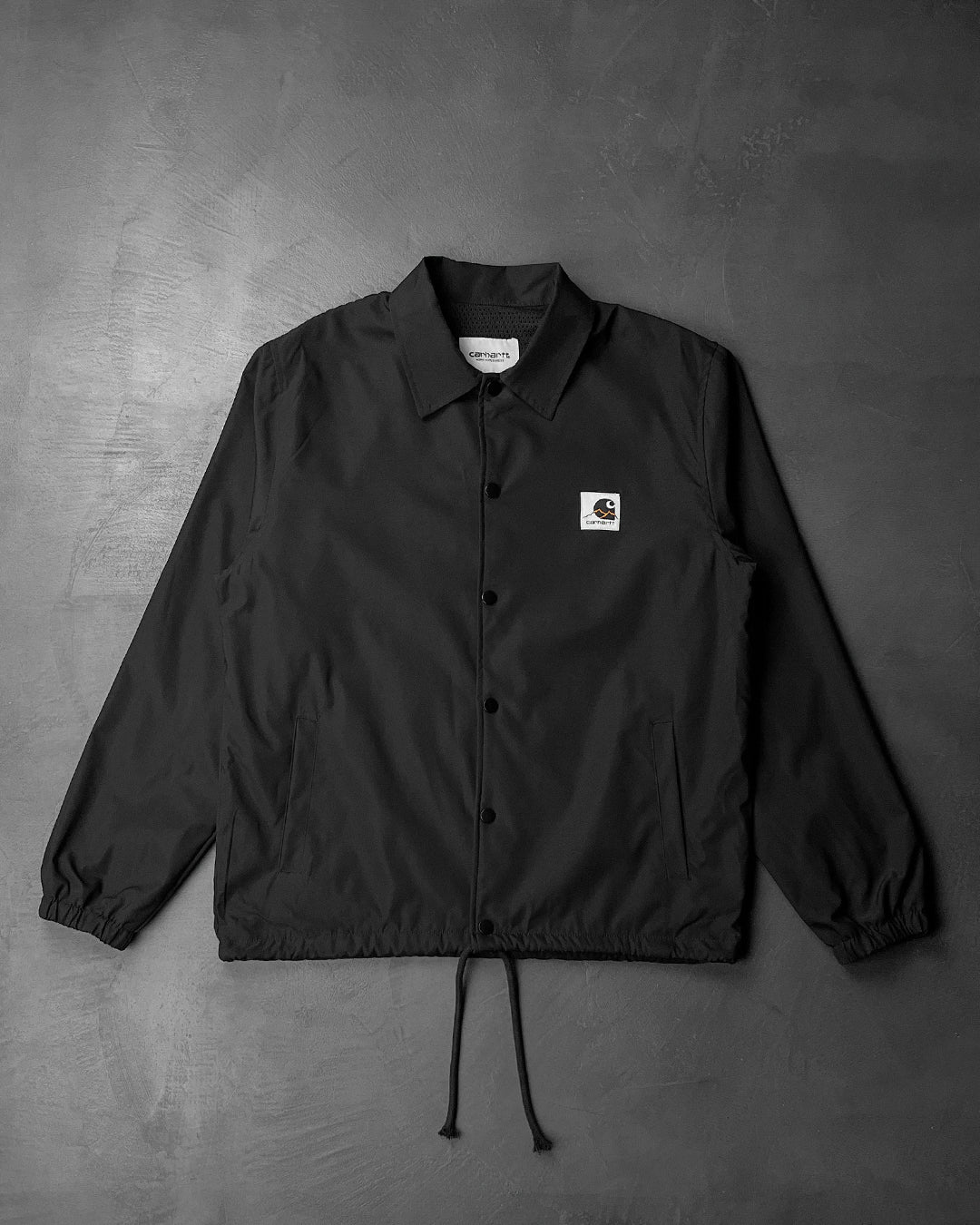 Carhartt WIP Script Coach Jacket Black