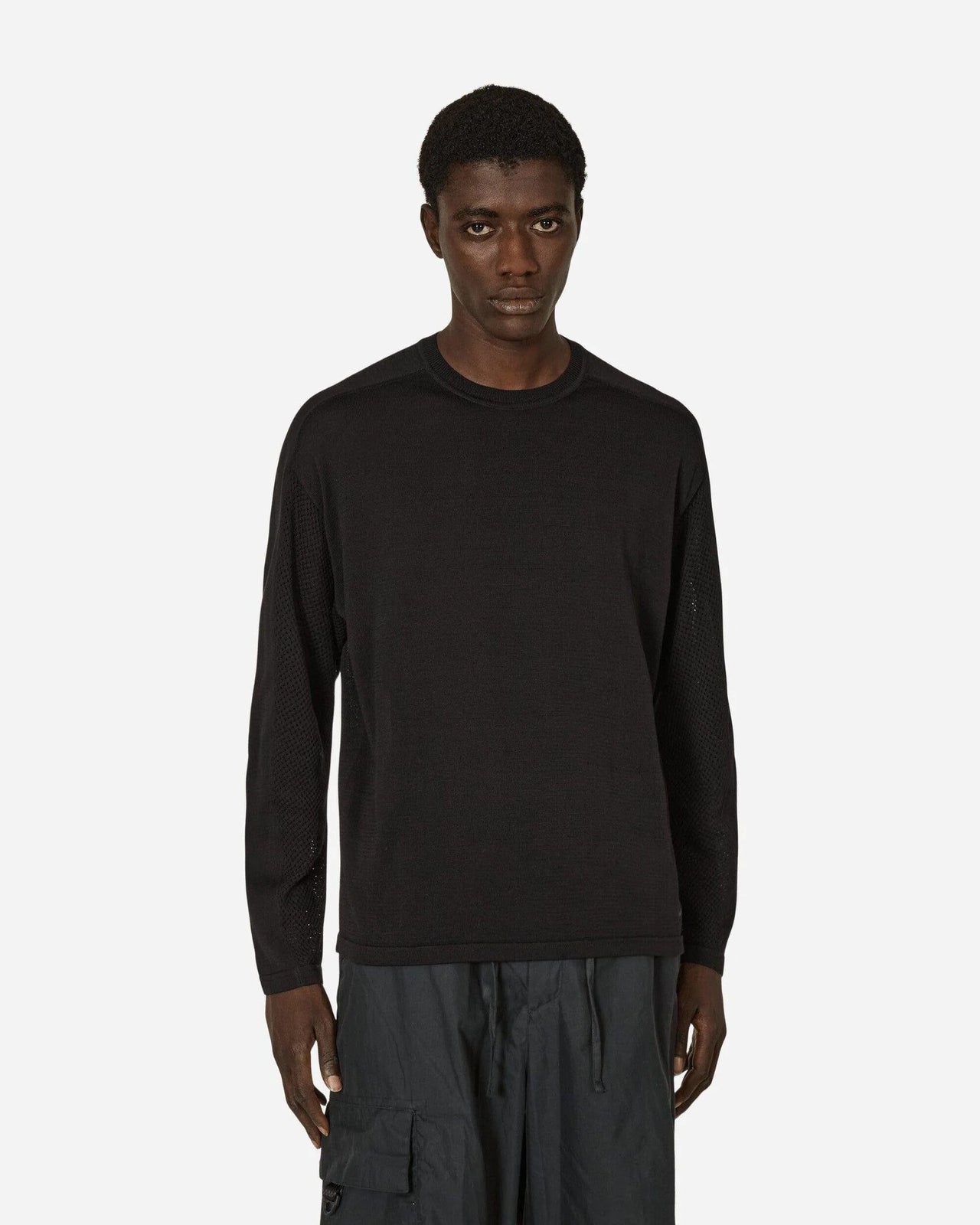 Stussy x Nike Long Sleeve Knit Jersey Black