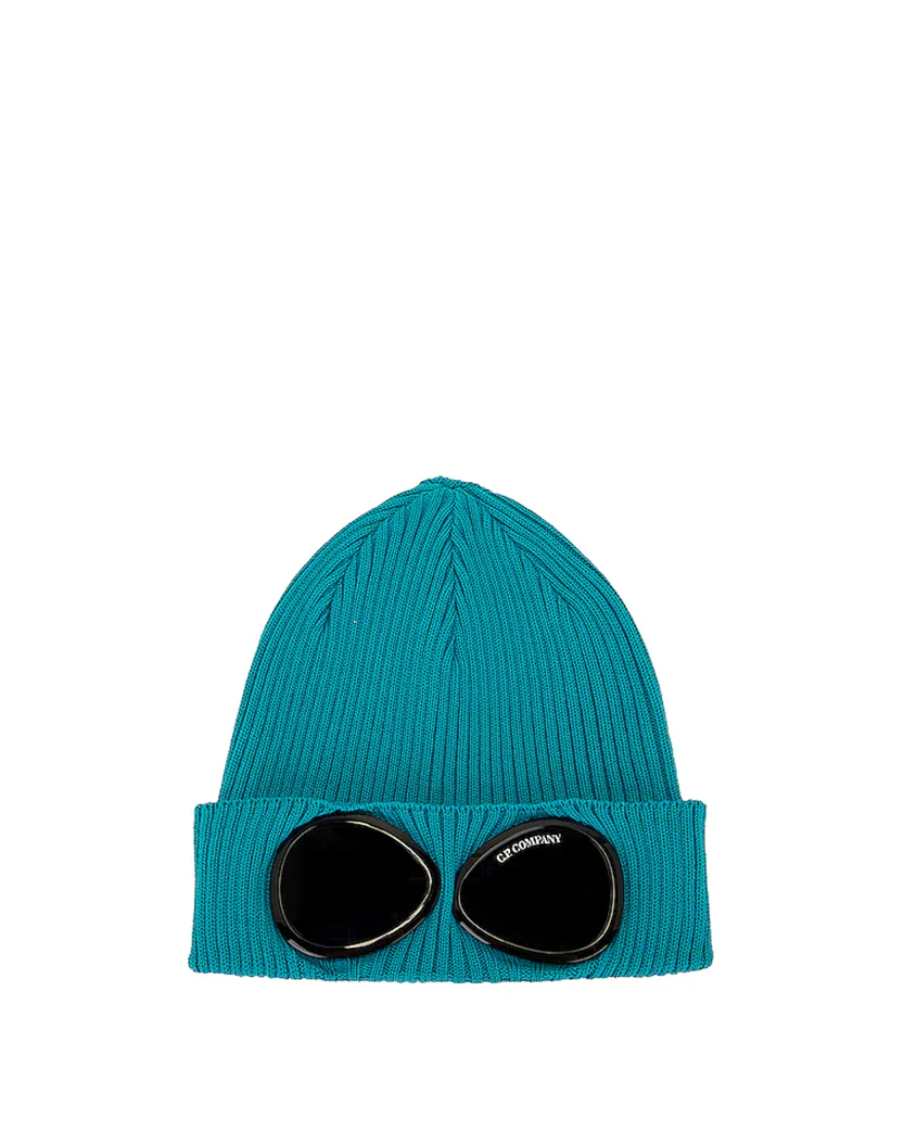 C.P. Company Goggle Beanie Lake Blue