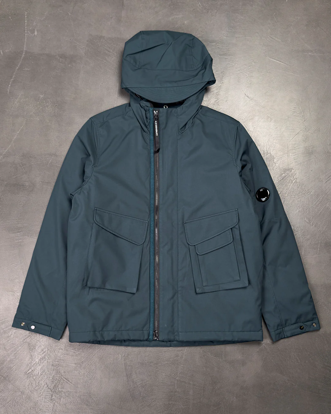 C.P. Company Chrome Garment Dyed Jacket Green