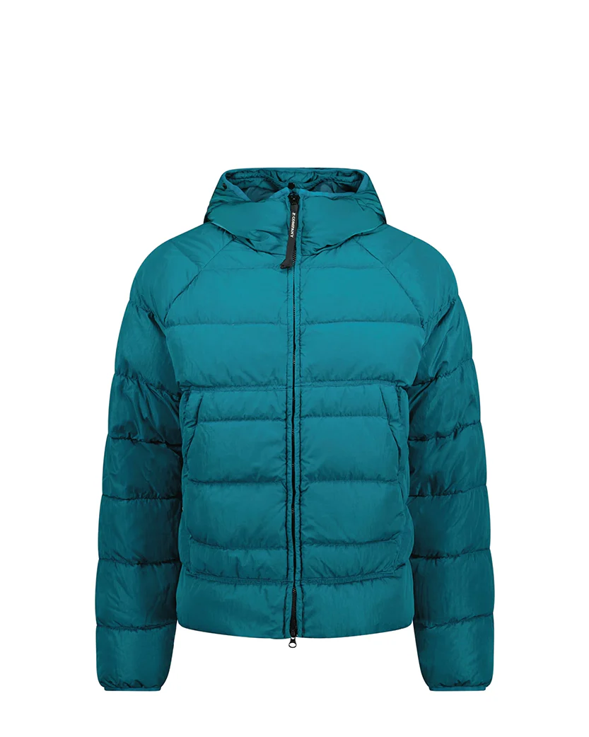 C.P. Company Eco-Chrome R Goggle Down Jacket Teal