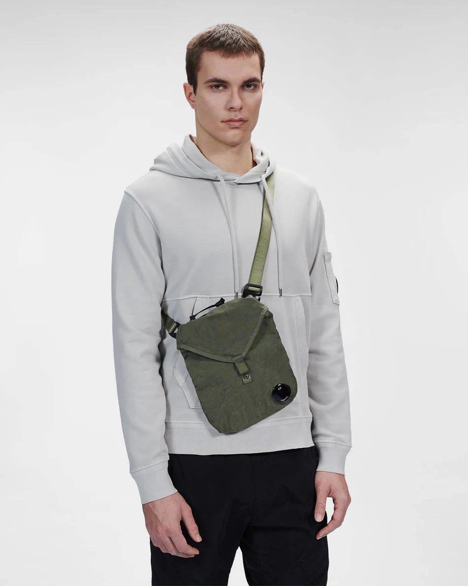 C.P. Company Nylon B Shoulder Pack Olive