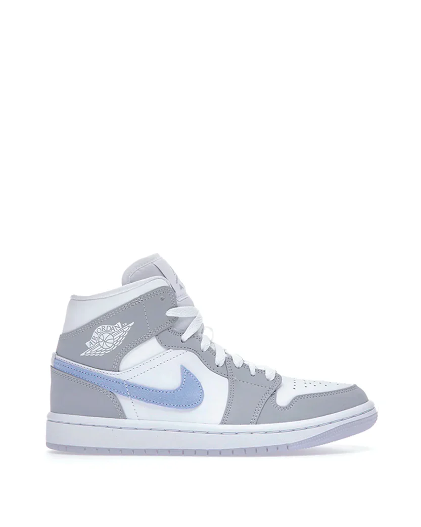 Air Jordan 1 Mid 'Wolf Grey Aluminum'
