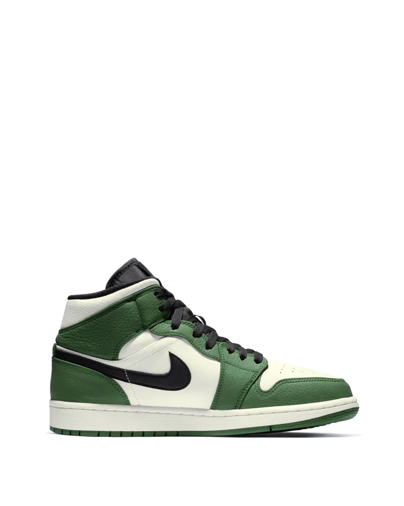 Air Jordan 1 Mid 'Pine Green'