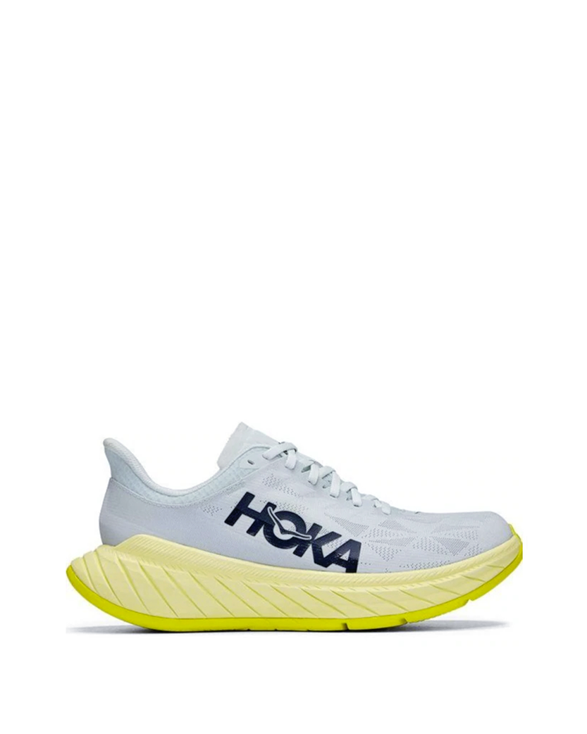 Hoka One One Carbon X2 Blue Flower/Luminary Green