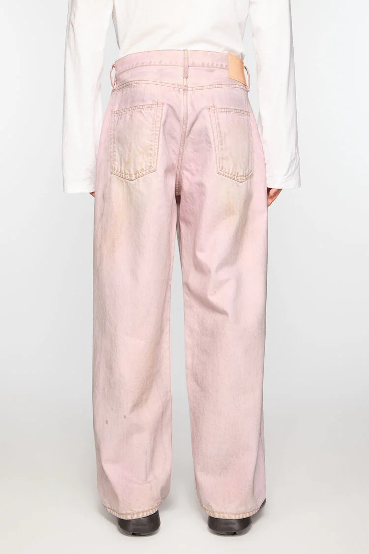 Acne Studios Baggy Fit Jeans Pink