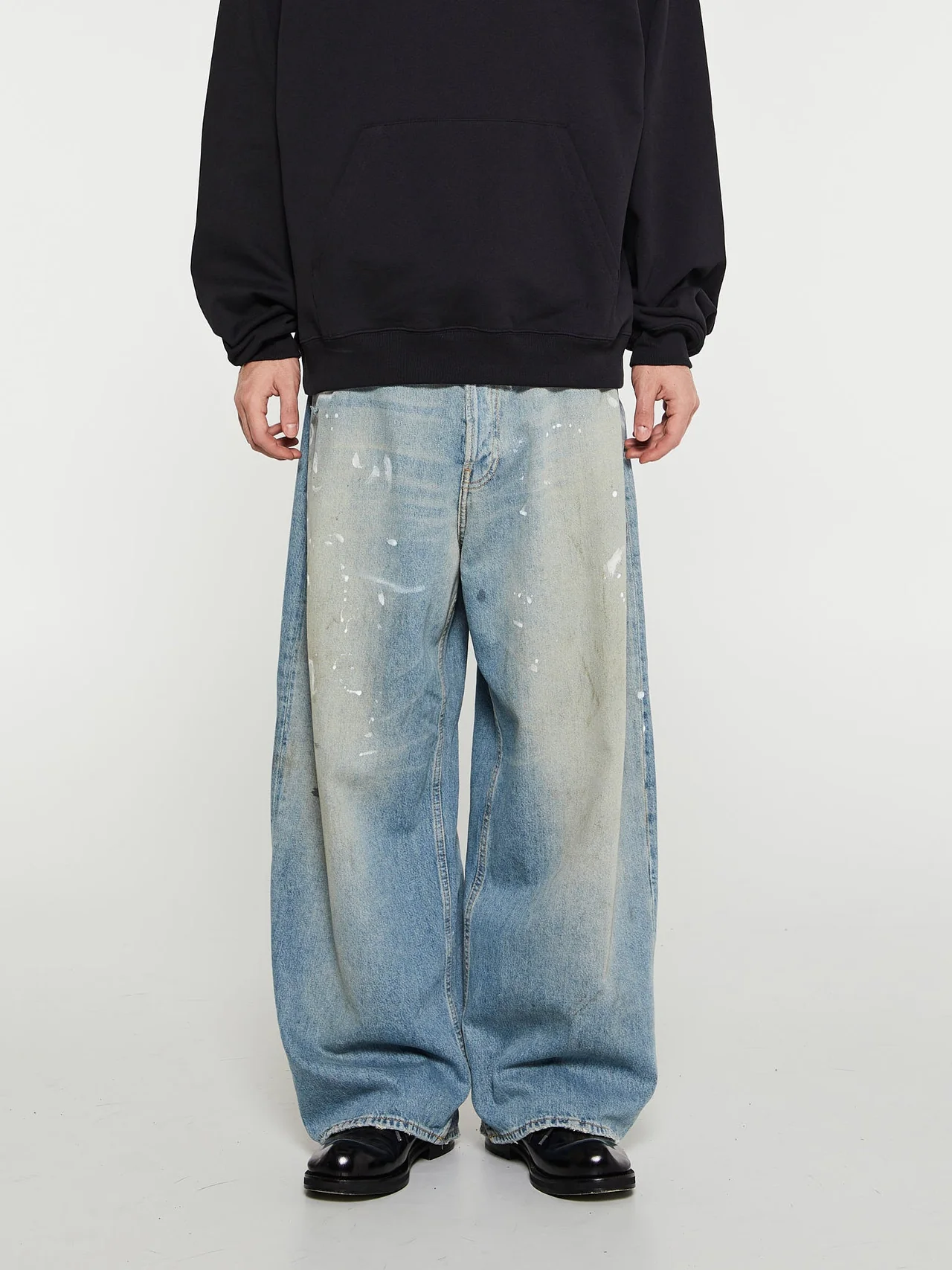 Acne Studios Super Baggy Fit Jeans Blue