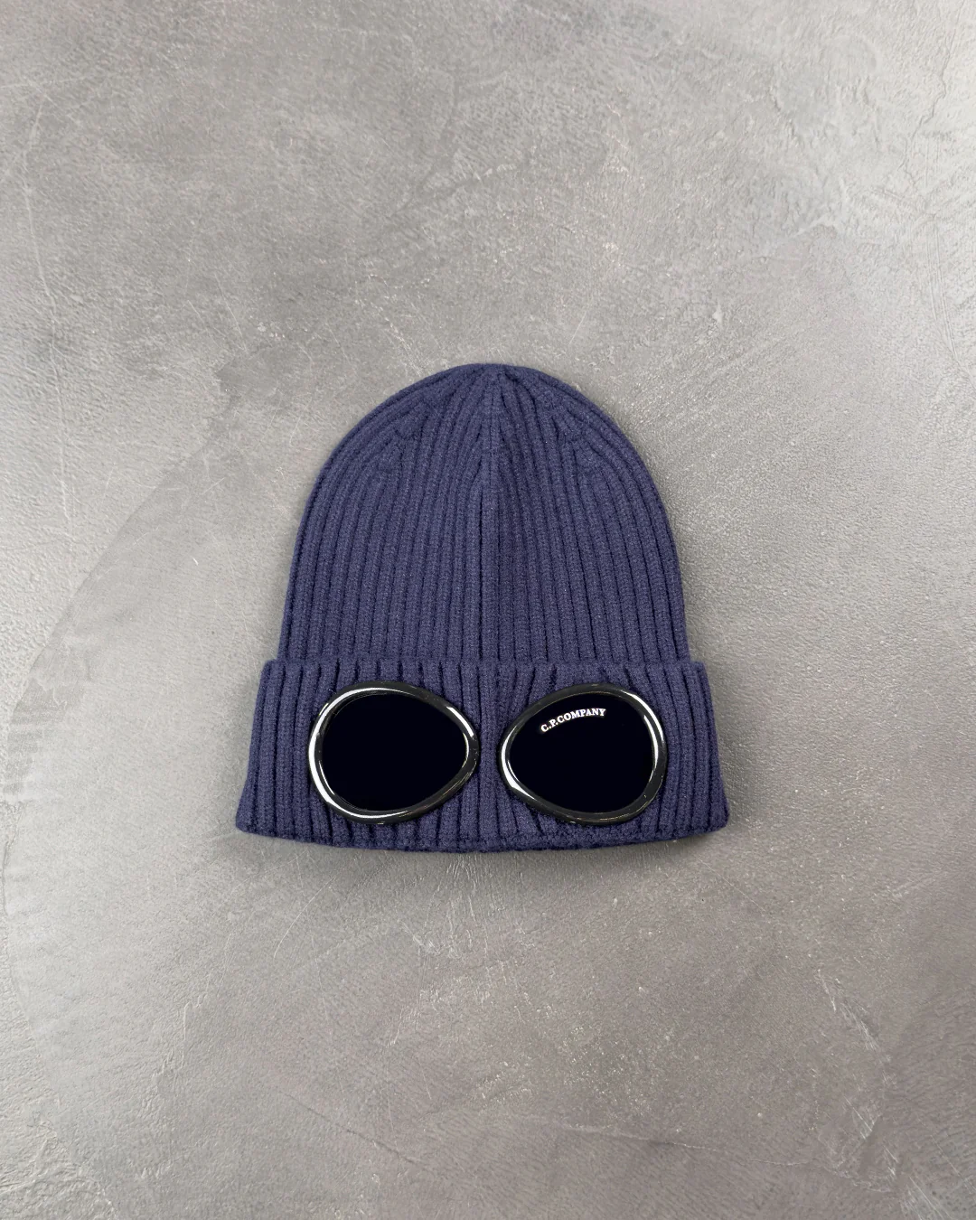 C.P. Company Goggle Beanie Navy