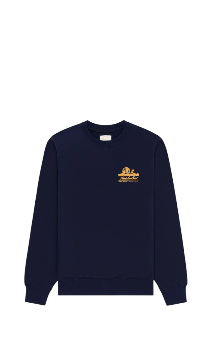 Aime Leon Dore Unisphere Sweatshirt Evening Blue