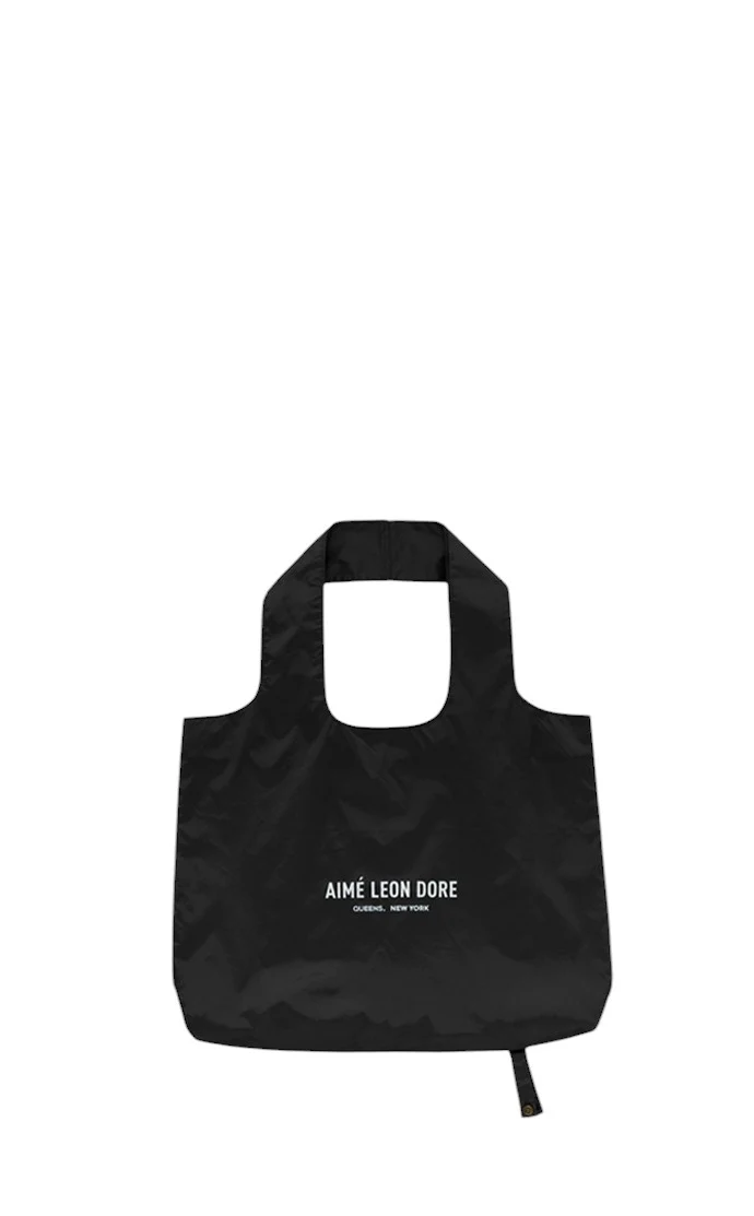 Aime Leon Dore Packable Logo Tote Black