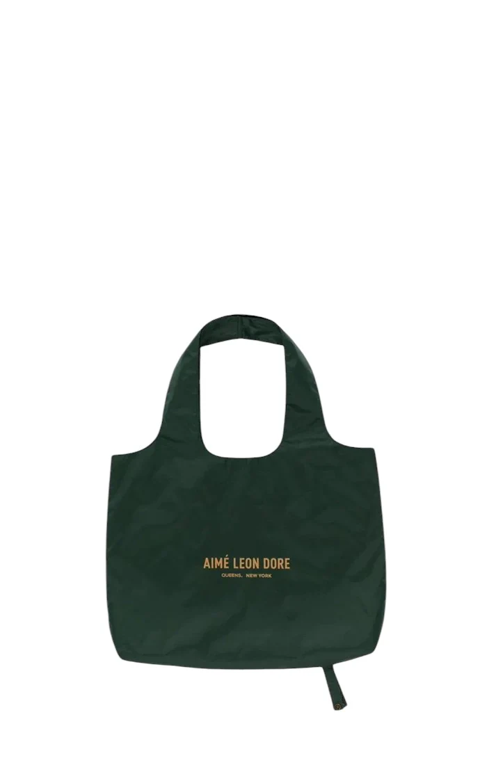 Aime Leon Dore Packable Logo Tote Green